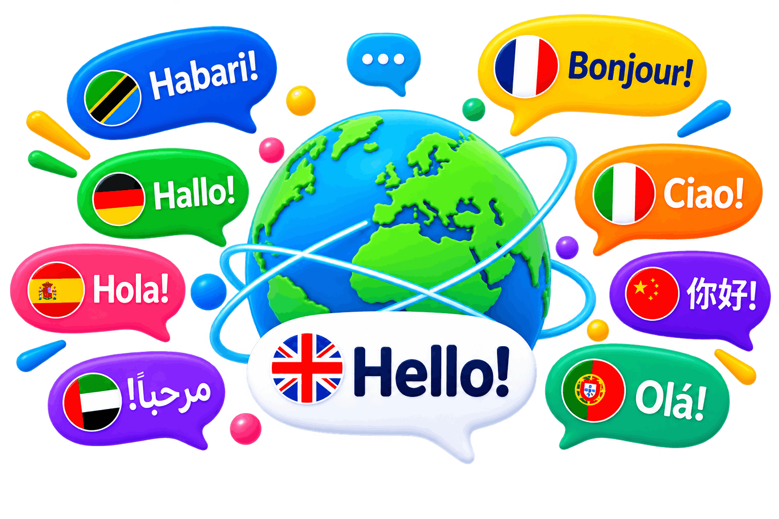 People learning multiple languages together